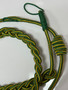 USGI French Fourragère Green & Yellow Braided Cord Military Award EUC USGI French Fourragère Green & Yellow Braided Cord Military Award EUC