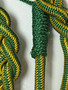 USGI French Fourragère Green & Yellow Braided Cord Military Award EUC USGI French Fourragère Green & Yellow Braided Cord Military Award EUC