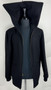 Vintage 1975 West Point Academy Black Wool Jacket
