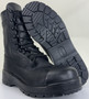 USGI Men's USN Black Leather Steel-Toe Safety Work Combat Boot | 11 Wide