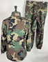 USGI 4-PC SET Woodland Camo M65 Field Jacket, Pants, w/Liners size Large EUC
