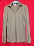 USGI Military Polyester Light-Weight Thermal Undershirt | Brown | Medium | USED