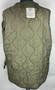 USGI Vintage Extreme Cold Weather Parka Jacket Liner OD Green w/Buttons | Small