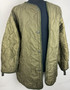 USGI Vintage 1979 Extreme Cold Weather Parka Jacket Liner OD Green w/Buttons | Small