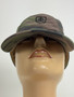 Vintage Slovakian M97 Combat Field Cap, BDU Woodland Camo Used SMALL
