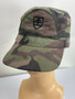 Vintage Slovakian M97 Combat Field Cap, BDU Woodland Camo Used SMALL
