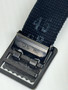 USGI Standard Web Belt 43" x 1.25" Black Webbing w/Black Buckle & Tip EUC