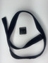 USGI Standard Web Belt 43" x 1.25" Black Webbing w/Black Buckle & Tip EUC