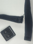 USGI Standard Web Belt 43" x 1.25" Black Webbing w/Black Buckle & Tip EUC