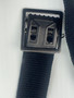 USGI Standard Web Belt 43" x 1.25" Black Webbing w/Black Buckle & Tip EUC