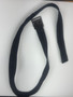 USGI Standard Web Belt 43" x 1.25" Black Webbing w/Black Buckle & Tip EUC