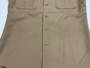 USN Men's US Navy Service Khaki Short Sleeve Uniform Shirt Sz Small USED