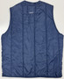USGI Men's Navy Removable Quilted Replacement Vest Liner Size 40XL USED