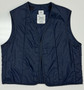 USGI Women's Navy Removable Quilted Replacement Vest Liner Size 10S EUC