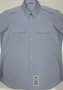 USGI Men's USAF Blue Short Sleeve Uniform Button Up Shirt Sz 17 Used