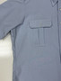 USGI Men's USAF Blue Short Sleeve Uniform Button Up Shirt Sz 17 Used