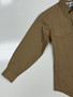 USGI Men's USMC Khaki Long Sleeve Service Shirt Size: 15.5x33 Charlie Uniform
