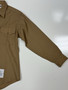 USGI Men's USMC Khaki Long Sleeve Service Shirt Size: 15.5x33 Charlie Uniform