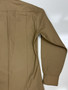 USGI Men's USMC Khaki Long Sleeve Service Shirt Size: 15.5x33 Charlie Uniform