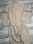 USGI CWU-27/P Tan Military Flyers Coveralls, Class 2 - Sz 42L USED