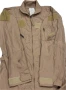 USGI CWU-27/P Tan Military Flyers Coveralls, Class 2 - Men's Size 42L USED