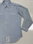 Lot of 2 - Men's USAF Service Blue 1/Long & 1/Short Sleeve Shirts Size 16.5 USED