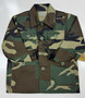 Kids BDU Shirt & T-Shirt Set - Military Style, BOYS Sz 2 Woodland Camo, Rothco