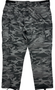 Black Camo BDU Military Cargo Pants Men's 2XL-Reg - Rothco Camouflage Tactical