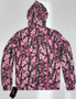 Women's Small US Army Pink Digital Camo w/Black Accents Full Zipper Hoodie NEW
