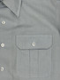 USGI Men's 16.5 USAF Blue 1550 Short Sleeve Button-Up Shirt USED *READ CONDITION