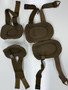 USGI Coyote Brown Military Tactical Knee Pads & Elbow Pads Complete Set USED