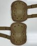 HWI NG Coyote Brown Military Tactical Knee Pads & Elbow Pads Complete Set USED