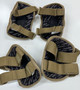 HWI NG Coyote Brown Military Tactical Knee Pads & Elbow Pads Complete Set USED