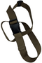 LOT OF 12 | USGI Multi-Purpose Nylon Strap | Coyote Brown Webbing w/Black Buckle