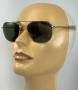 American Optical Original Aviator Pilot Sunglasses Unisex Gold 23K Frame 55-20