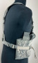USGI MOLLE Tactical Assault Panel (TAP), ACU, Chest Rig Vest Complete NWOT