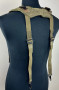 USGI Vietnam Era M1967 Field Pack H Suspenders Nylon OD Green EUC