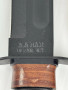 USMC KA-BAR Fighting/Utility Knife w/Leather Sheath Full Size KABAR NWOT