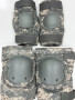 USGI Tactical Combat Knee & Elbow Pads Set, ACU Pattern, RFI Issue, Medium EUC