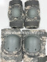 USGI Tactical Combat Knee & Elbow Pads Set, ACU Pattern, RFI Issue, Medium EUC