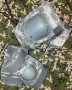 USGI Tactical Combat Knee & Elbow Pads Set, ACU Pattern, RFI Issue, Medium NWOT