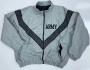 USGI Army Grey IPFU PT Physical Fitness Jacket sz Medium Regular Used