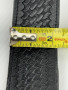Vintage Black Leather Basketweave 2.25" Duty Belt - Mirage USA - Size 36