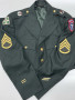 USGI Men's Army ASGU Class A Green Uniform 4Piece Set: Coat, Shirt, Pants, Belt