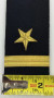 USGI US Navy Line Ensign Hard Shoulder Board, USN Set EUC