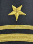 USGI US Navy Line Lieutenant Junior Grade Hard Shoulder Board, USN Set EUC