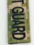USGI Coast Guard Green Digital Camo Branch Tape Patch w/Velcro Attachment EUC