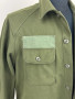 USGI Cold Weather Olive Green Wool Field Shirt OG-108 Men's Size XL Jacket USED