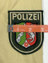 Vintage German Police (Polizei) Tan Short-Sleeve Button-Up Shirt Men's Medium EUC