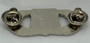 USGI US Air Force Command and Control Badge, Regulation Size, Silver Metal Mirror Finish